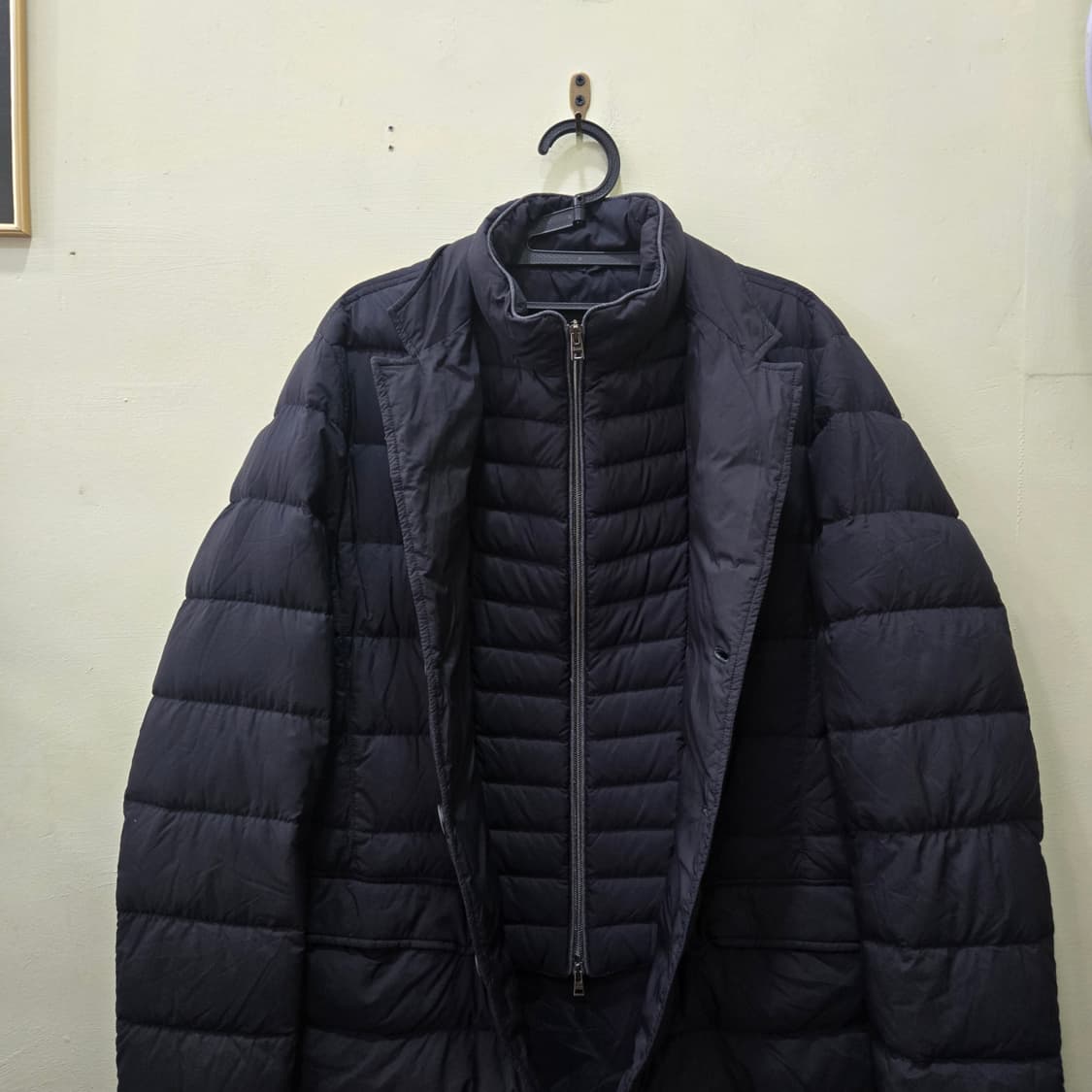 Herno 누아지 클래식 다운 블레이저 패딩 자켓 상품이미지3