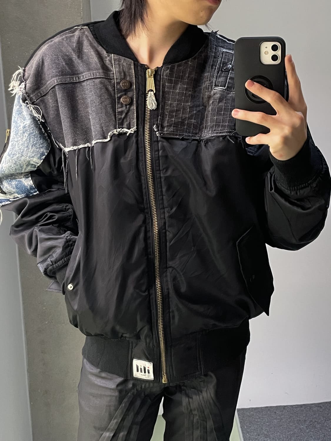 ilil tokyo 존 레논 리빌드 마원 자켓 상품이미지2