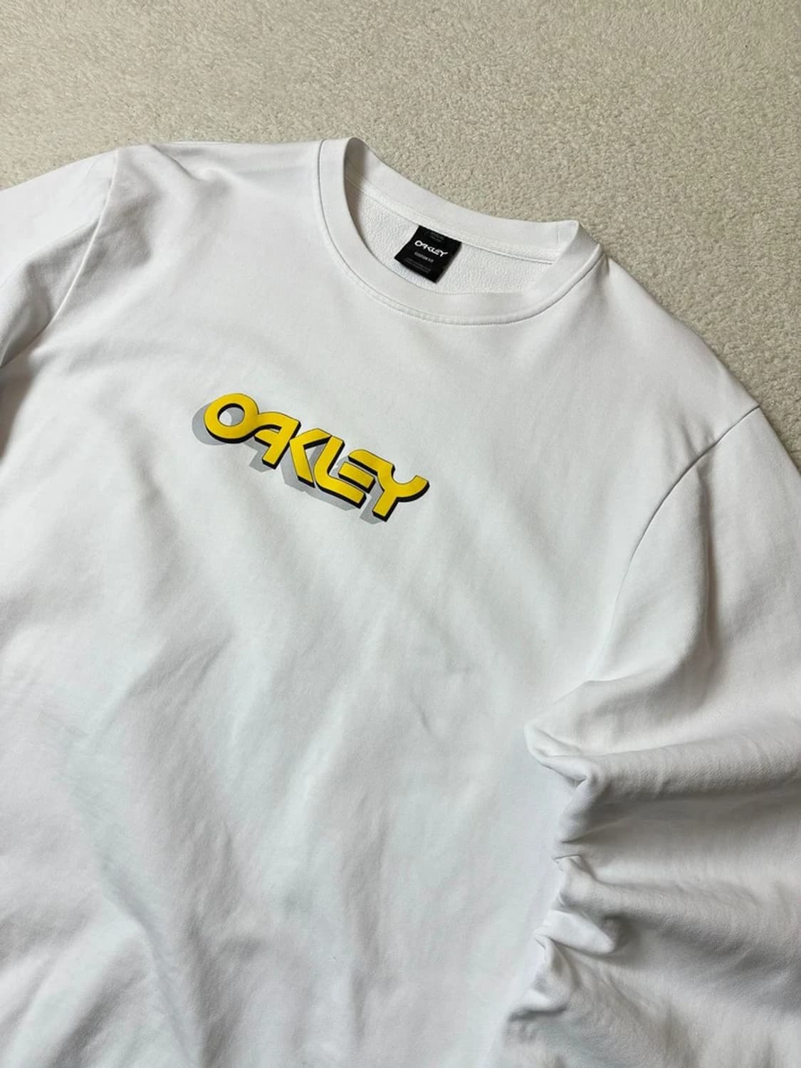 오클리 OAKLEY 로고 크루넥 맨투맨 PN6706 상품이미지2