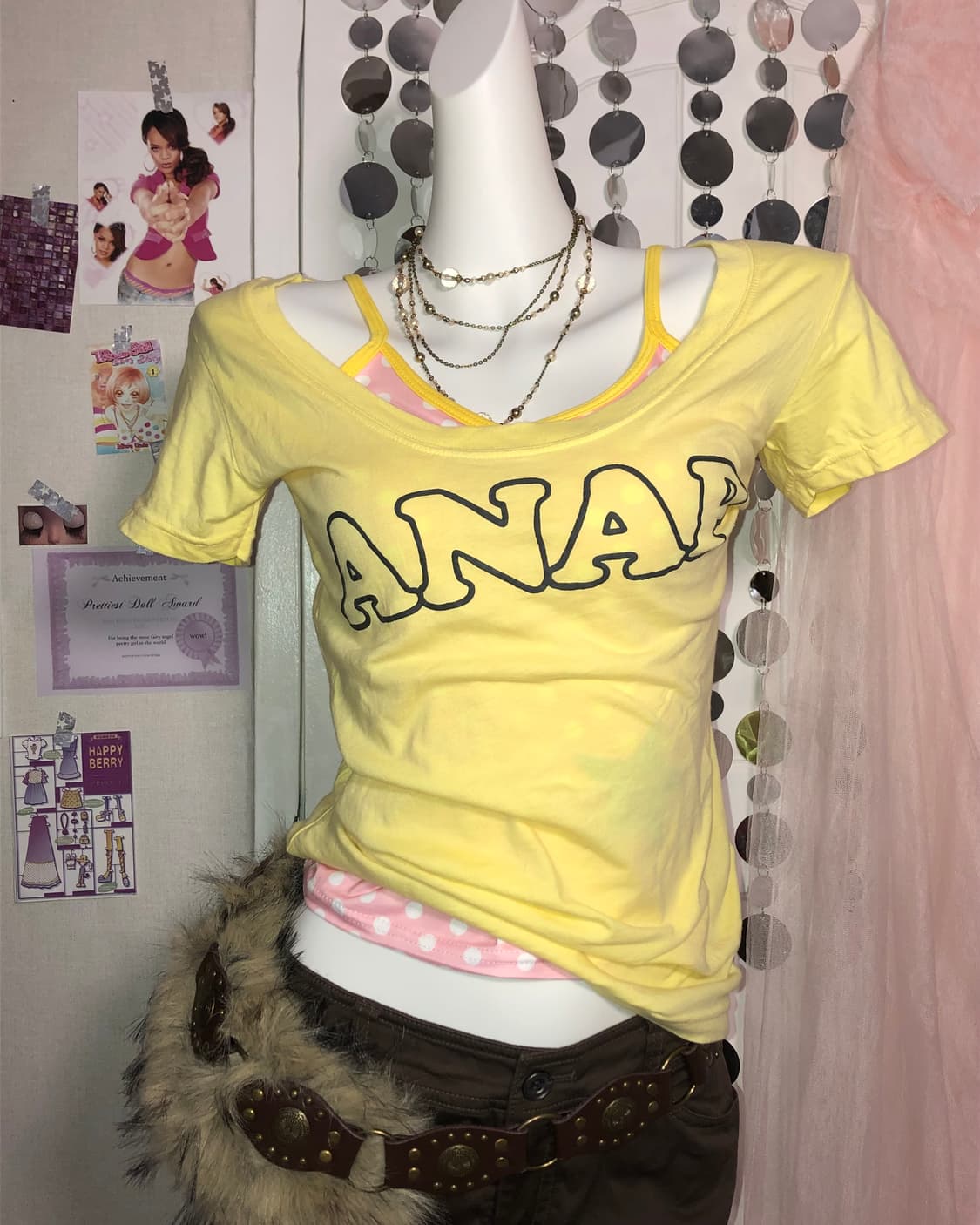 lemon yellow round top 상품이미지1