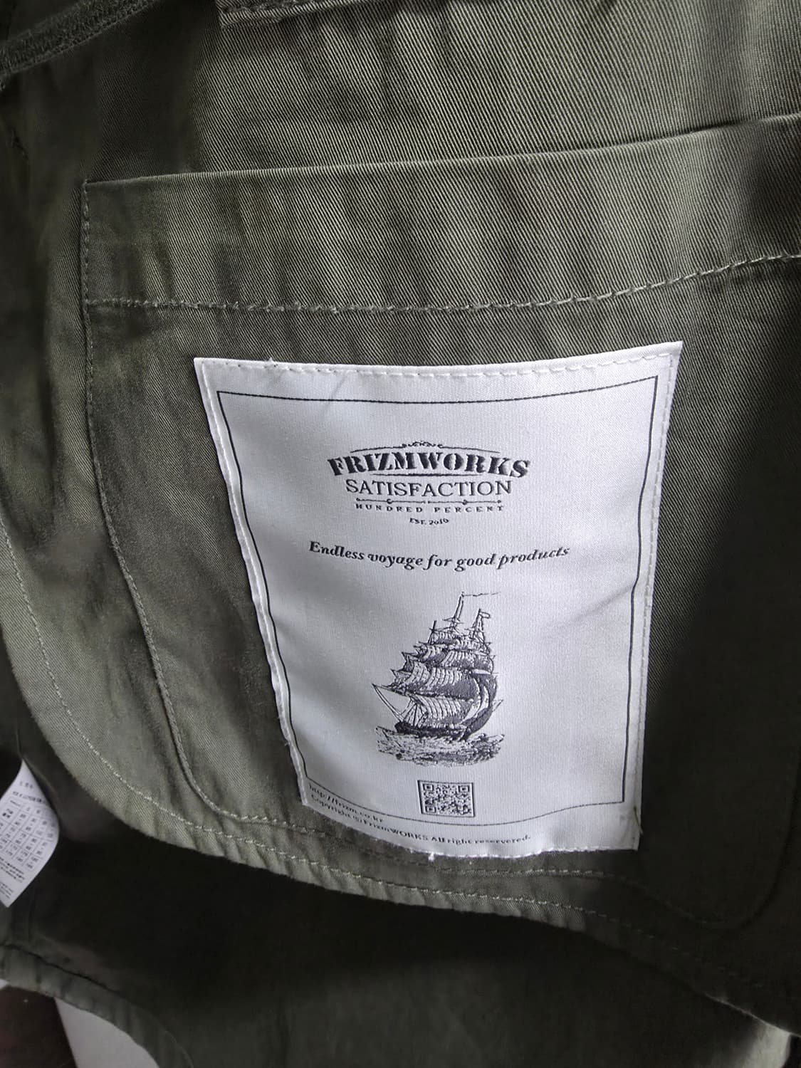 프리즘웍스 M65 피쉬테일 파카 야상 S 상품이미지3