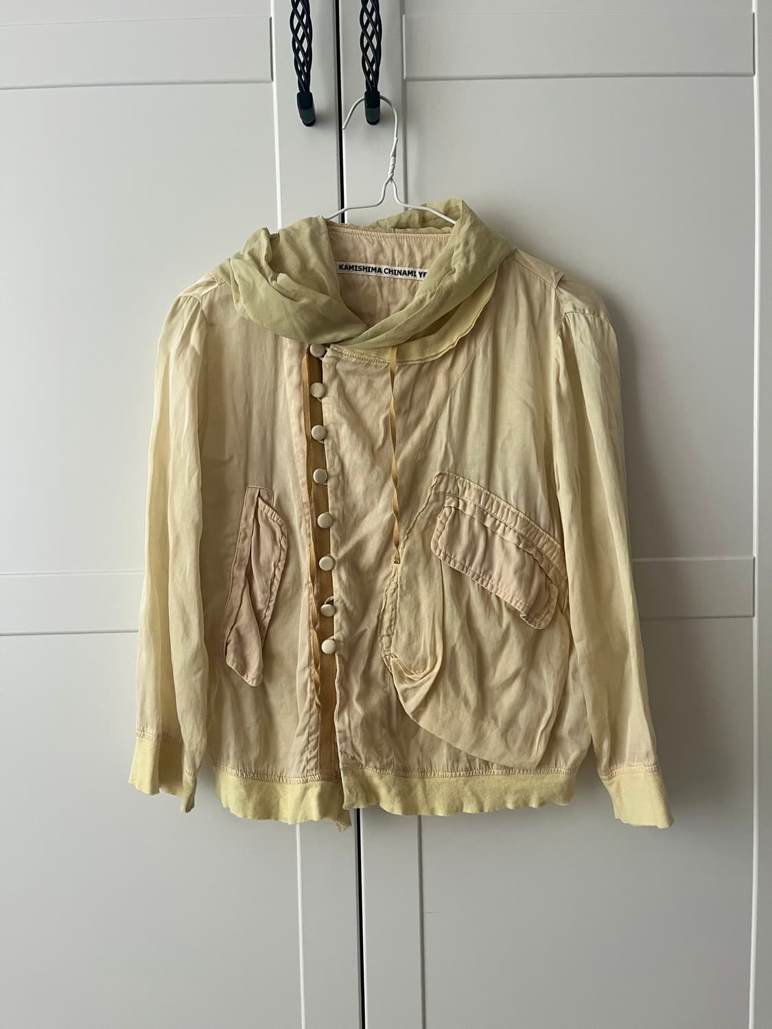 Kamishima Chinami Yellow silk jk 상품이미지1