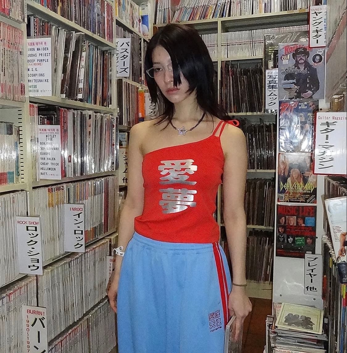 모멘텔 언발란스 탱크 탑 원사이즈 상품이미지5