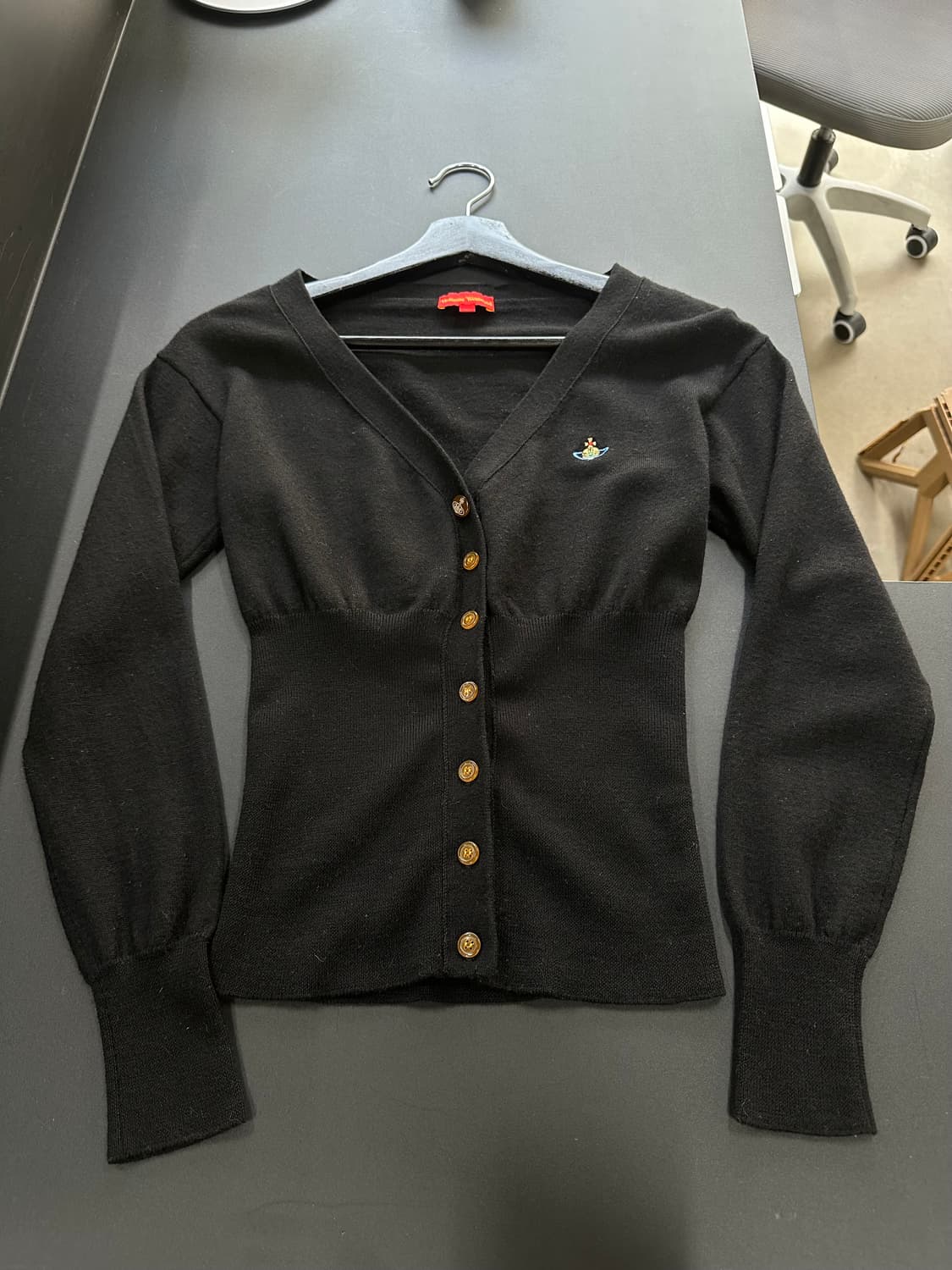 비비안웨스트우드 Orb 가디건 블랙 상품이미지5