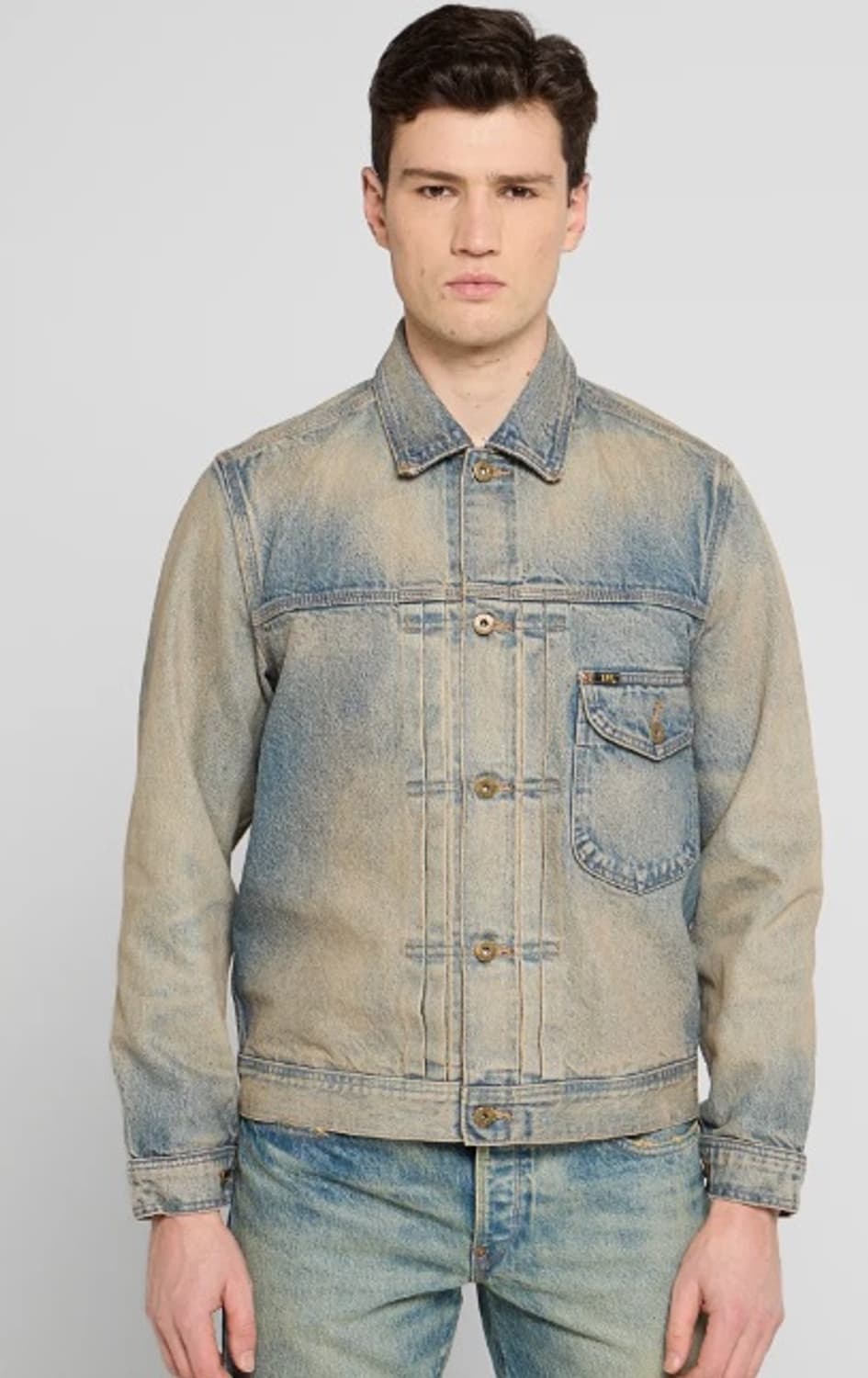 새) Lee 101 카우보이 Cowboy Jacket Selvedg XL 상품이미지5