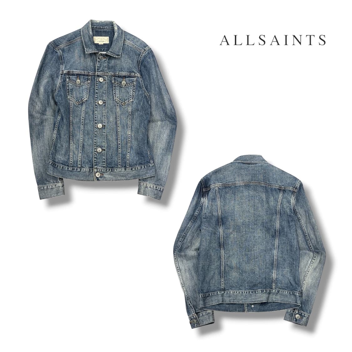 올세인츠 데님 자켓 상품이미지2
