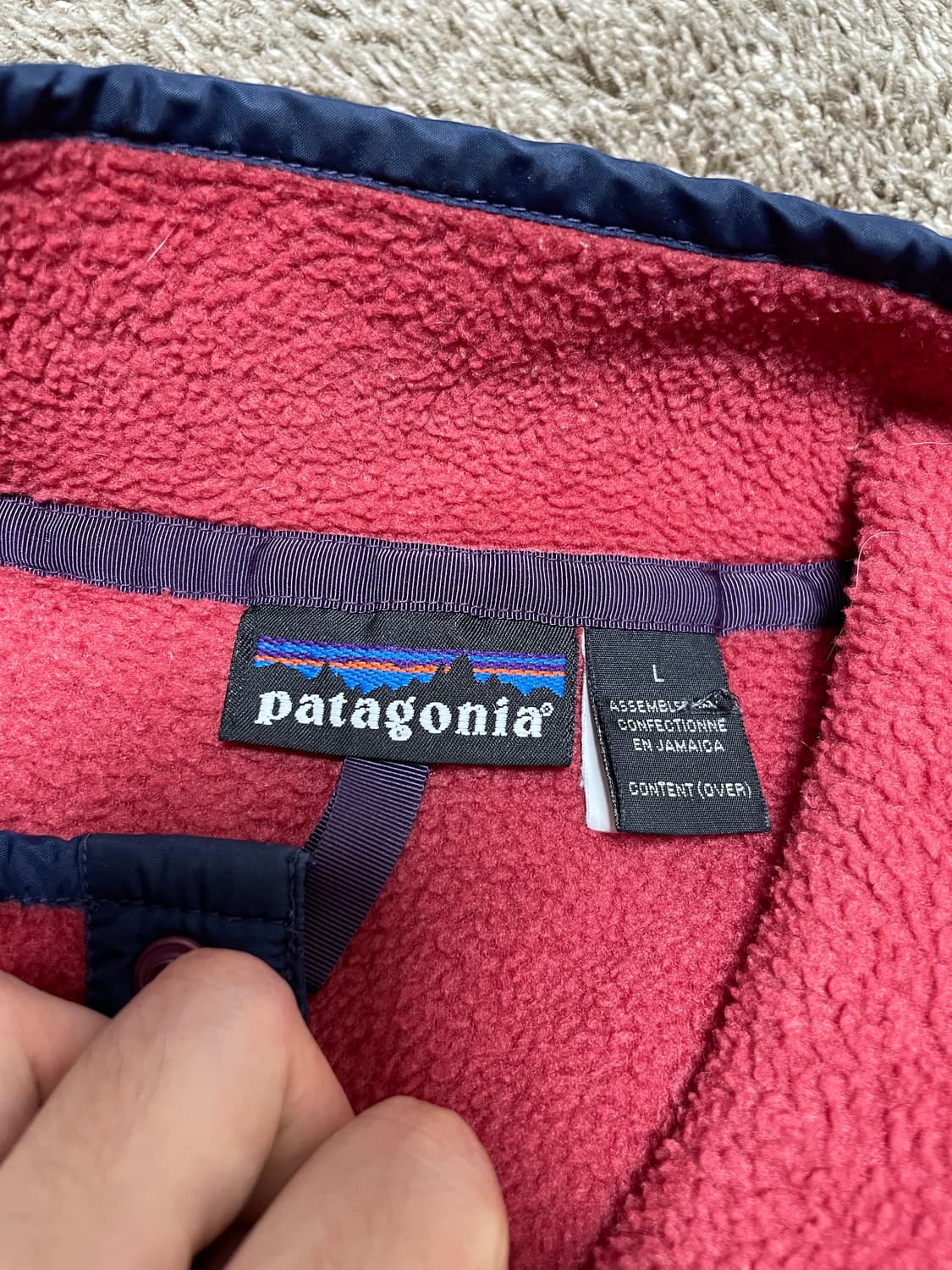 90s Patagonia synchilla 빈티지 파타고니아 신칠라 상품이미지4