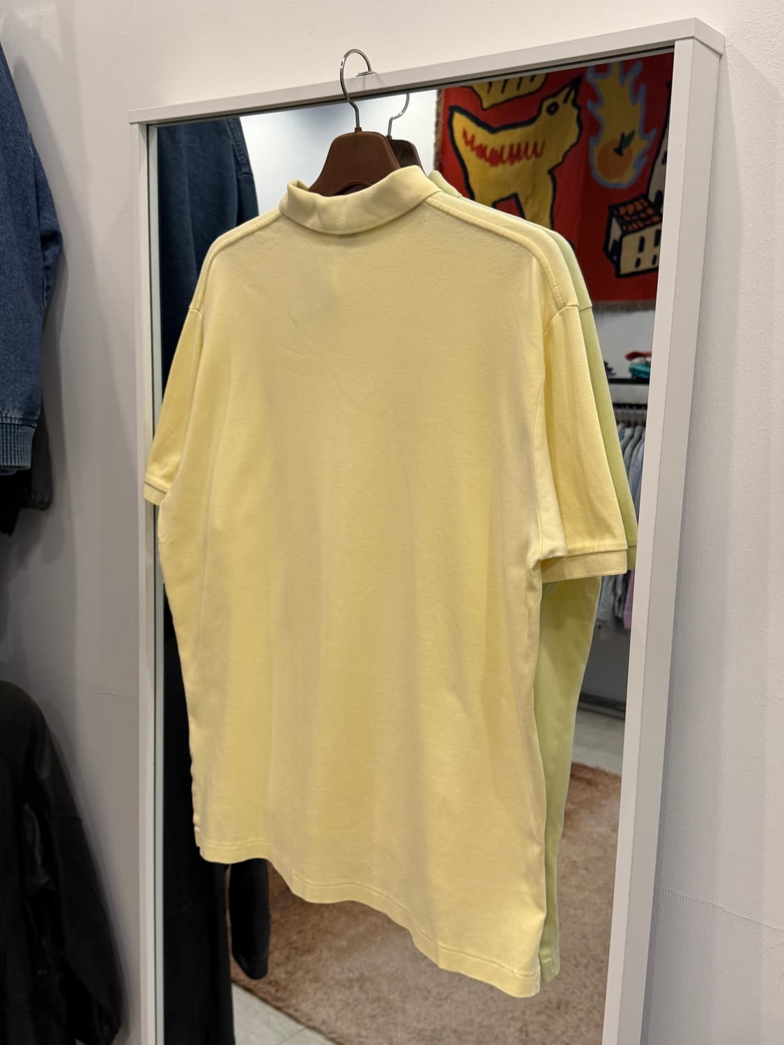 Polo RL 폴로 랄프로렌 pk 반팔 티셔츠 (Yellow) 상품이미지5