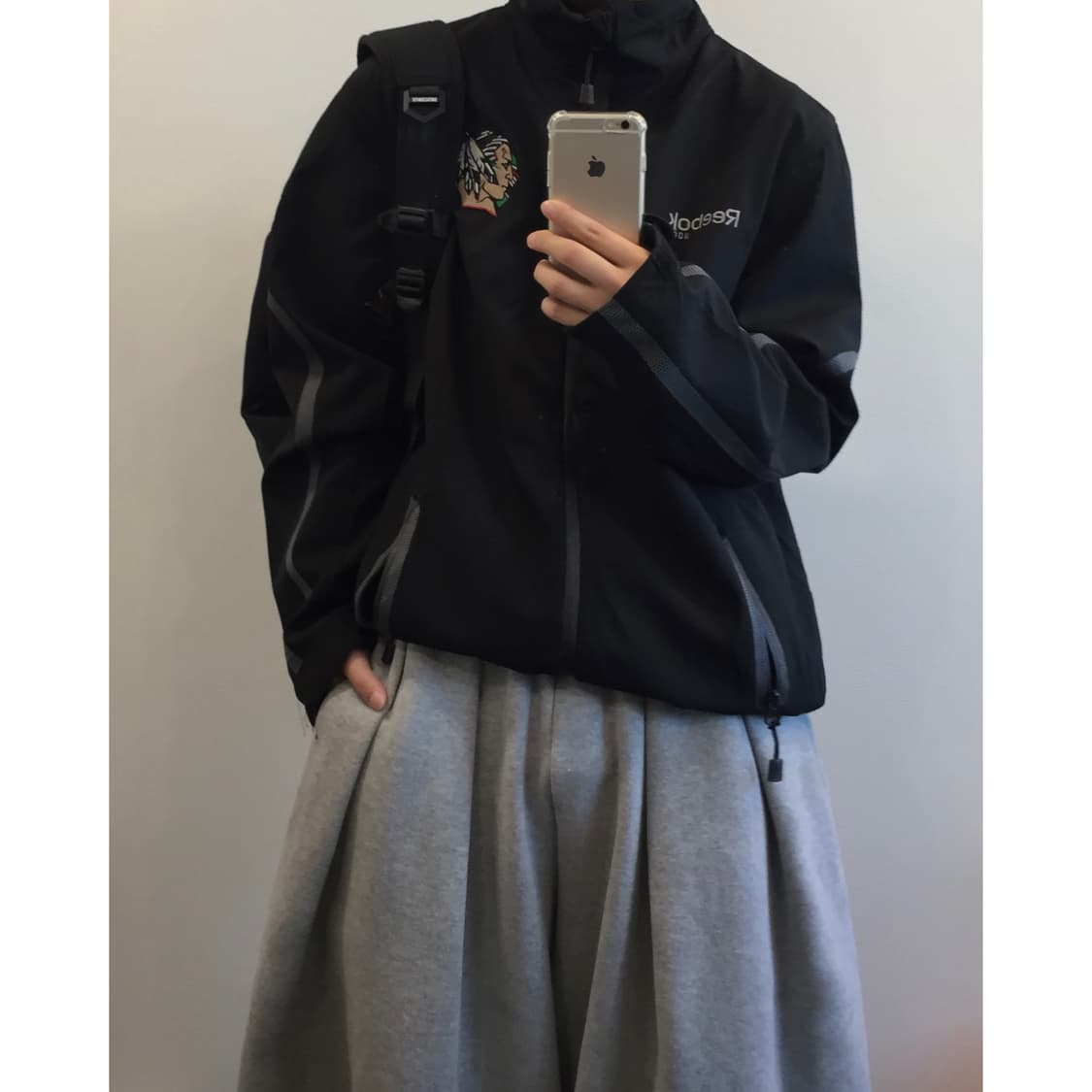 Reebok 리복 올드스쿨 팀 배색 트랙탑 집업 상품이미지3