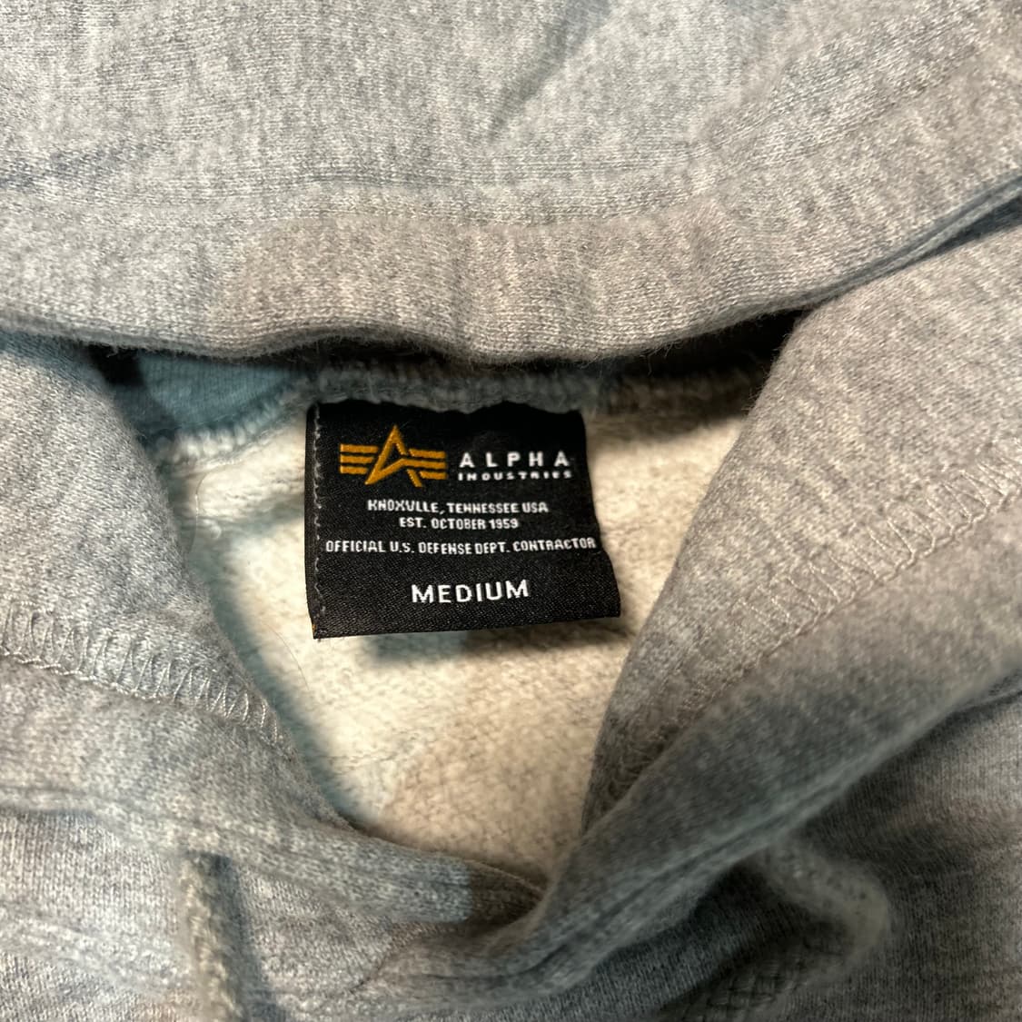 [L] 알파 인더스트리 블러드칫 후드티 상품이미지3