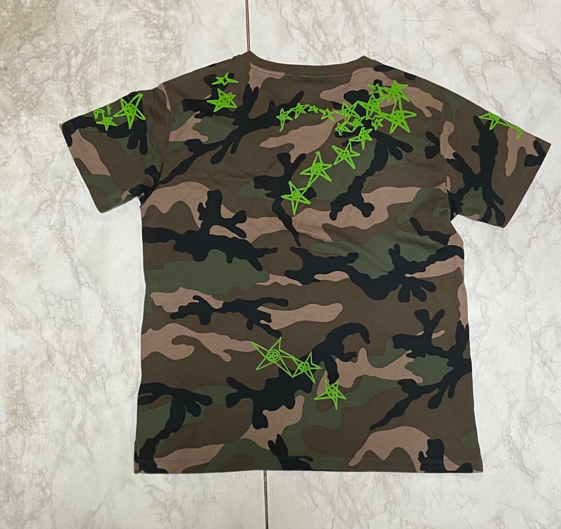 발렌티노 카모 반팔 티셔츠 사이즈 100 상품이미지4