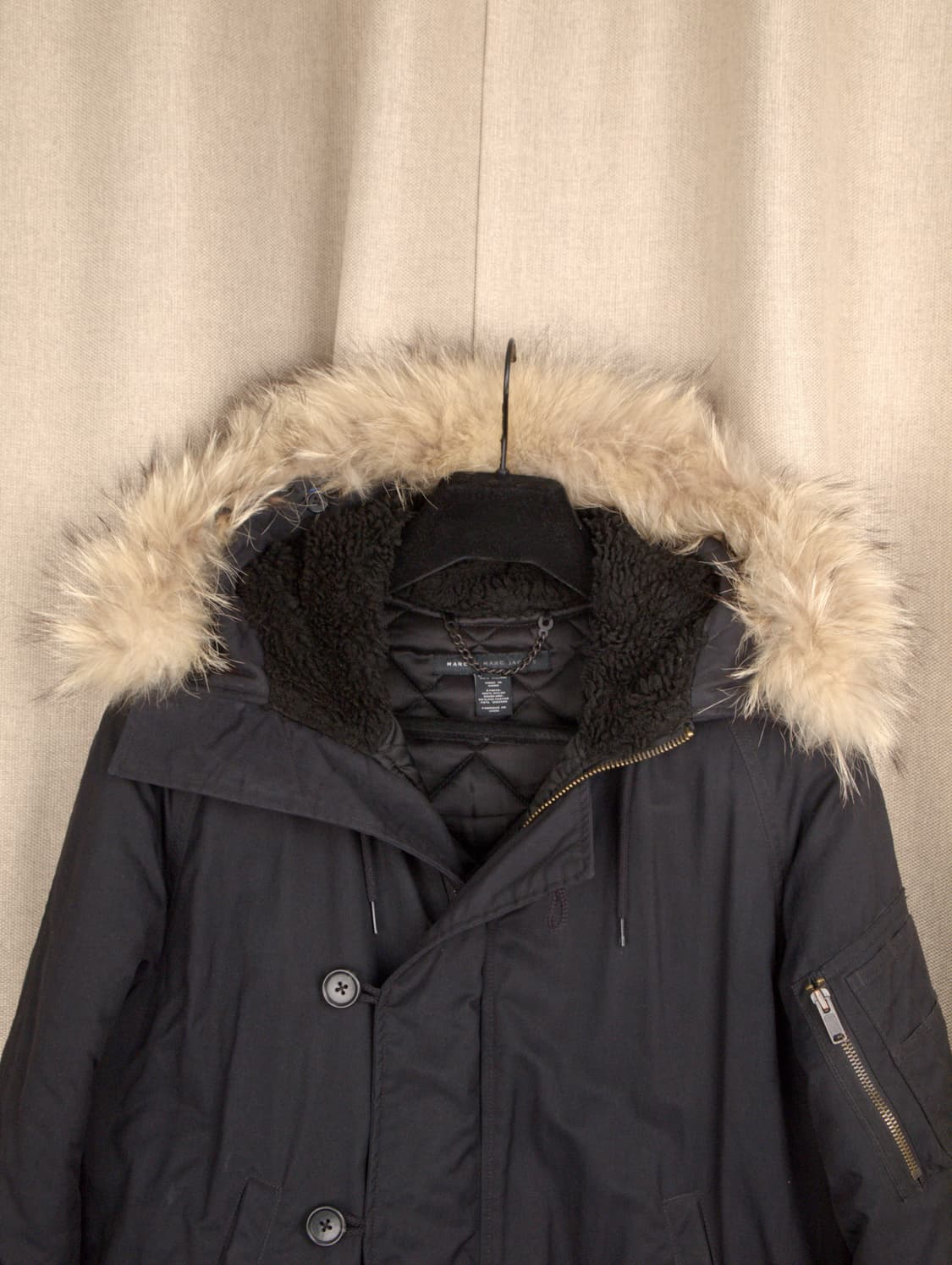 MARC BY MARC JACOBS Raccon Fur Ralgan Ju 상품이미지5