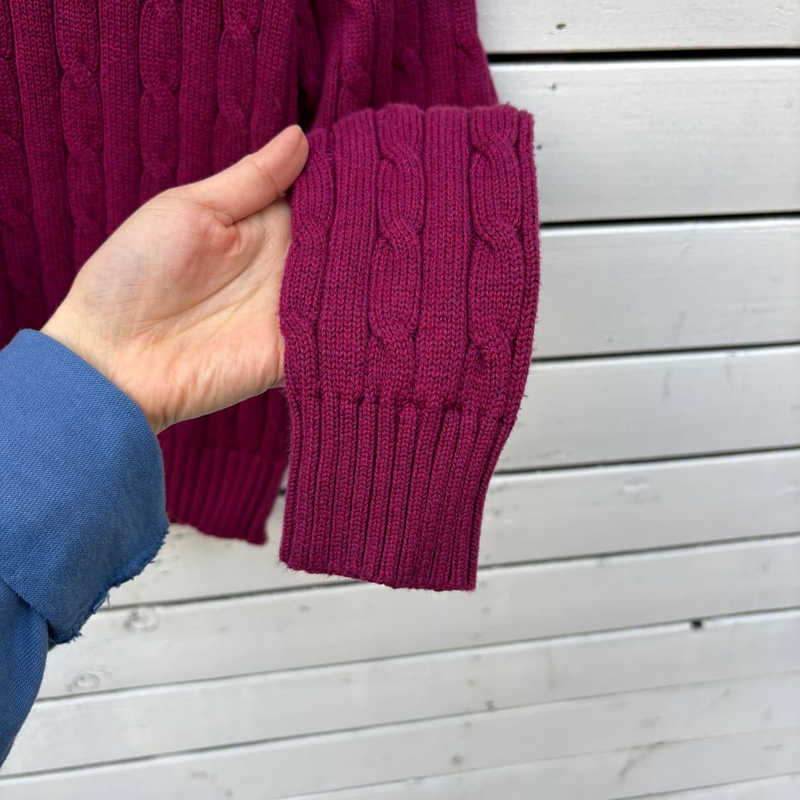 Polo 폴로 케이블 꽈배기 니트 상품이미지5