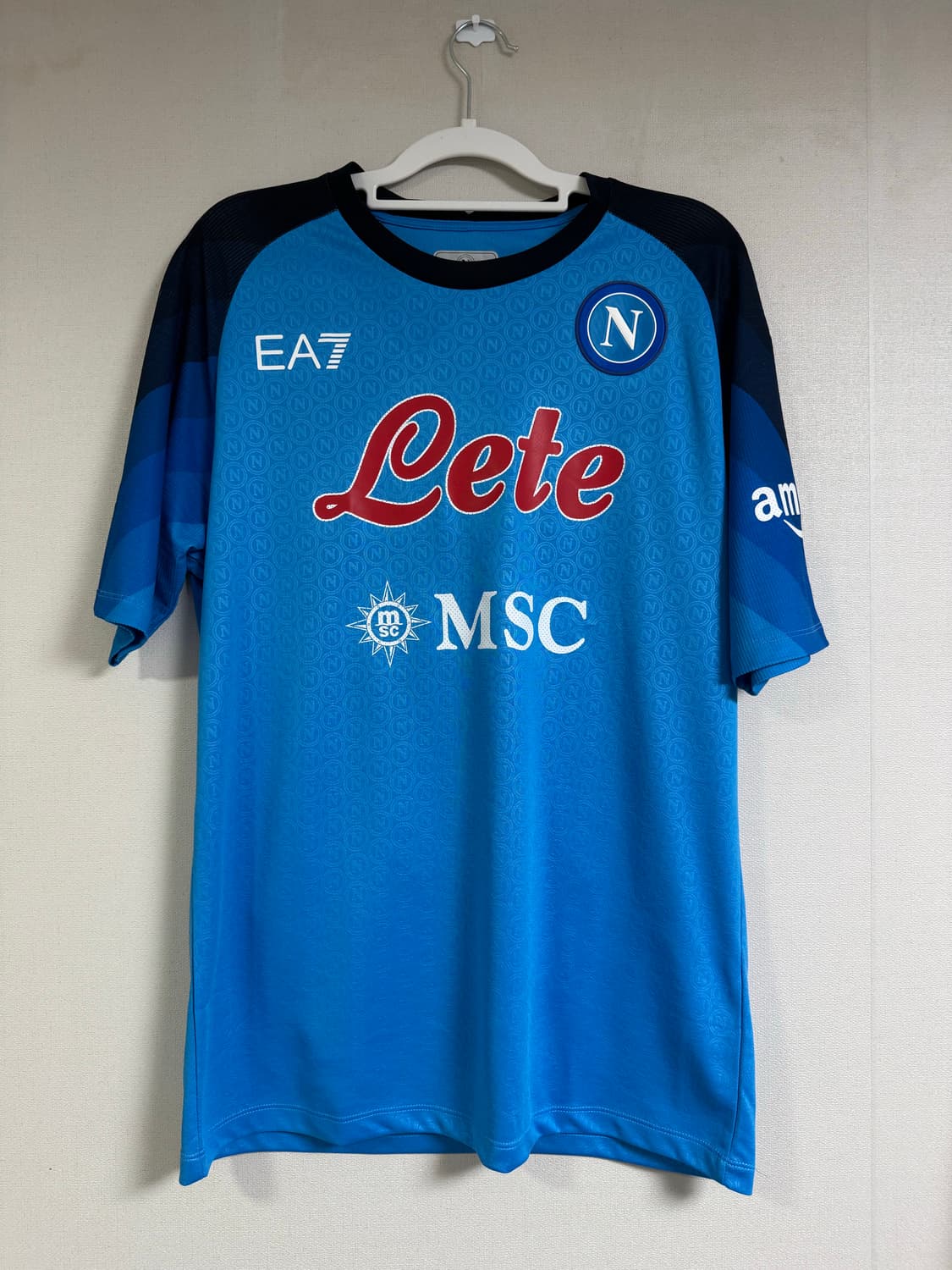 22-23 나폴리 홈 어센틱 정품 흐비차 크바라츠헬리아 유니폼 상품이미지2