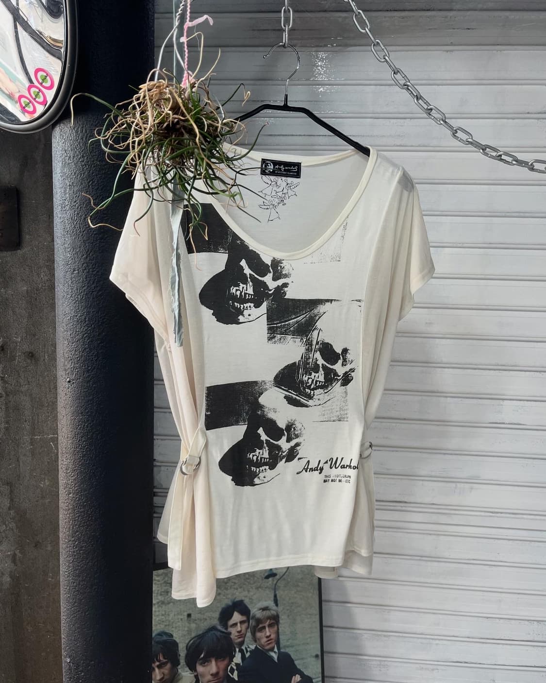 Hysteric Glamour skull bondage tee 상품이미지1