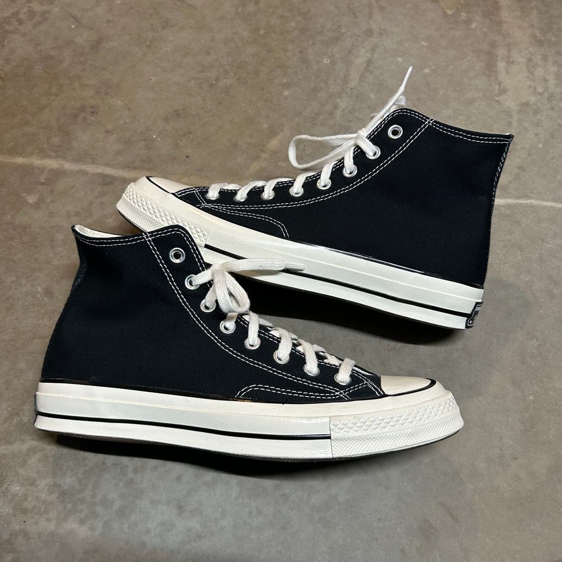 270) 컨버스 척테일러 척 70 블랙 신발 스니커즈 신품급 T1 상품이미지3