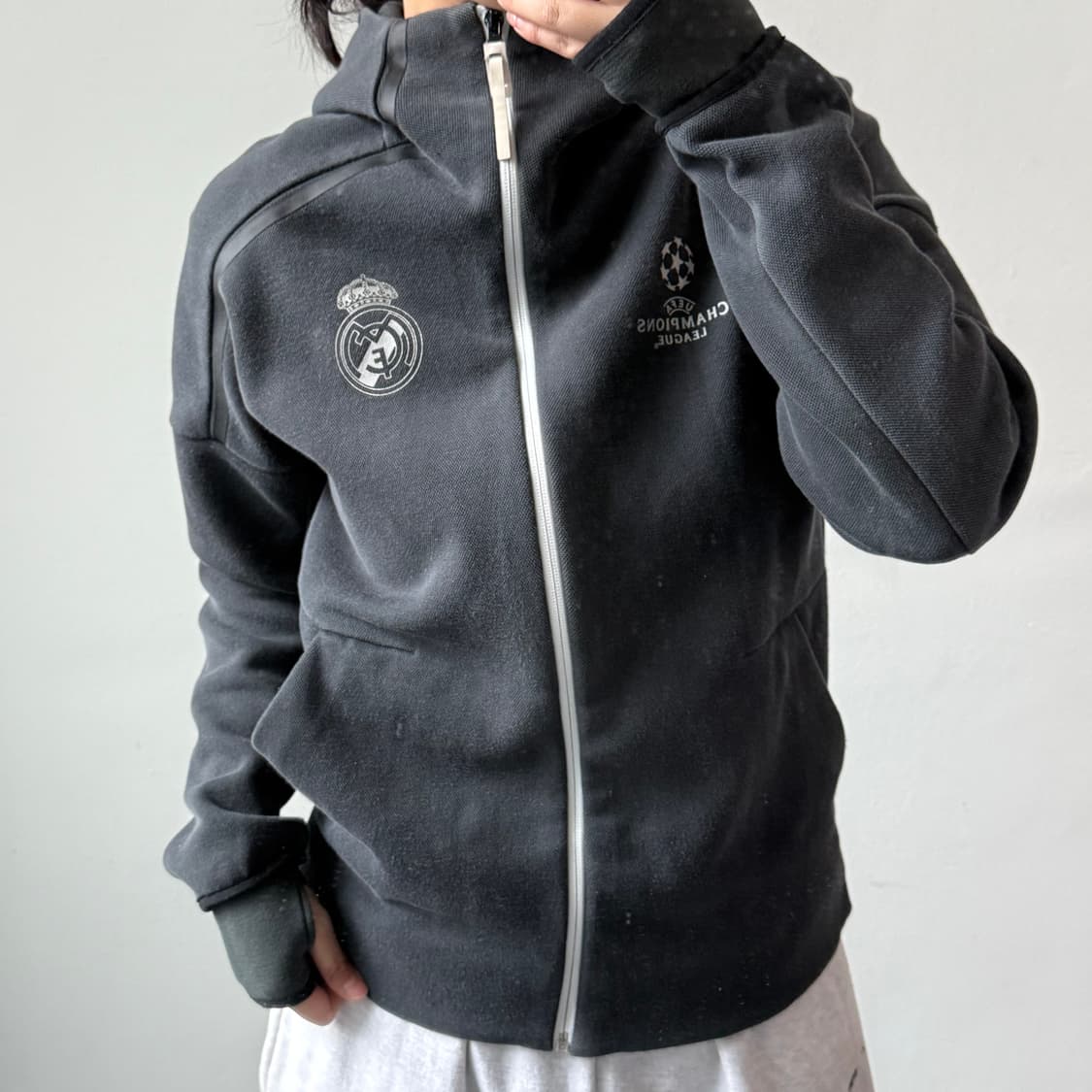 [M] 아디다스 레알마드리드 챔피언스리그 후드집업 상품이미지2