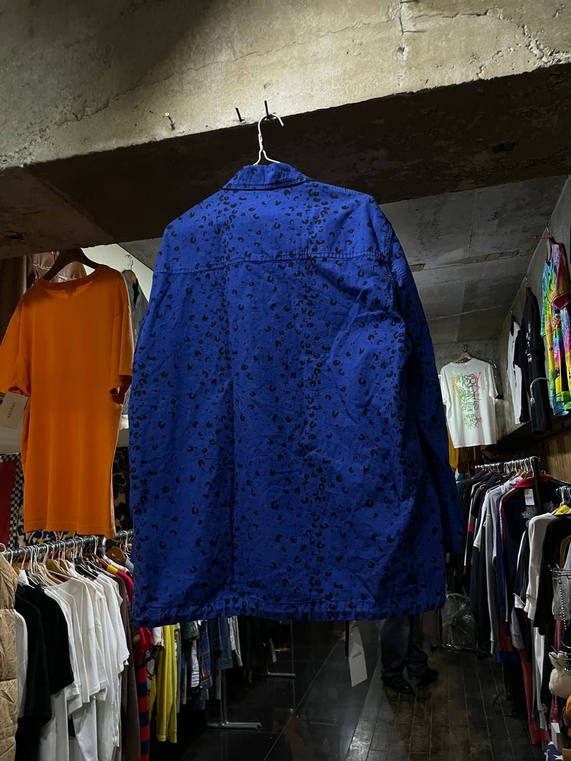 KENZO 겐조 블루 레오파드 자켓 상품이미지3