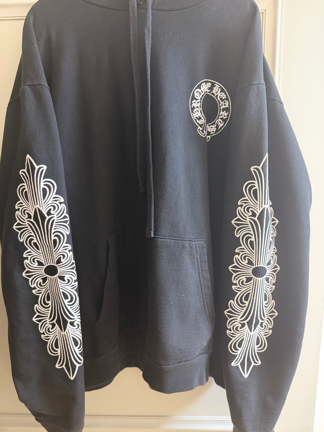 크롬하츠 홀스슈 플로랄 후드티 XL 상품이미지1