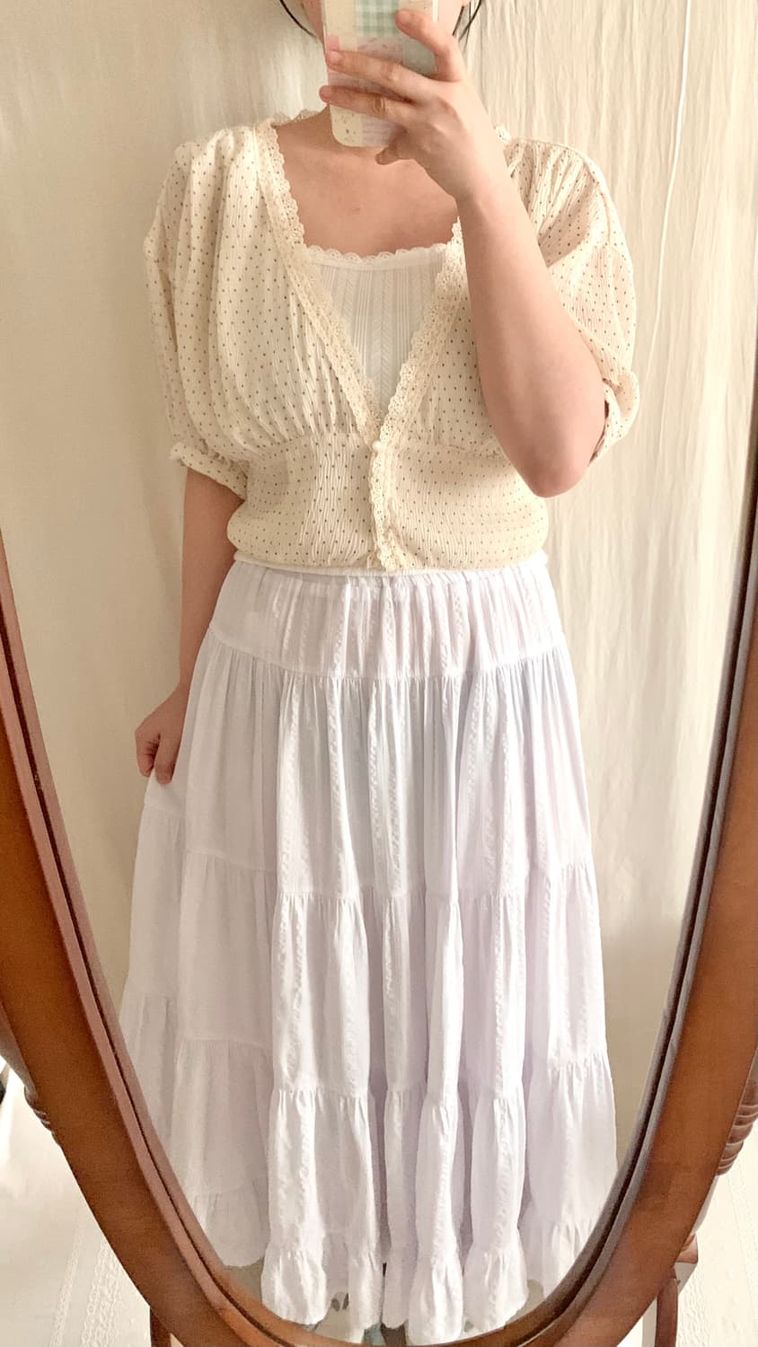 마제스틱레곤 도트 레이스 볼레로 상품이미지3