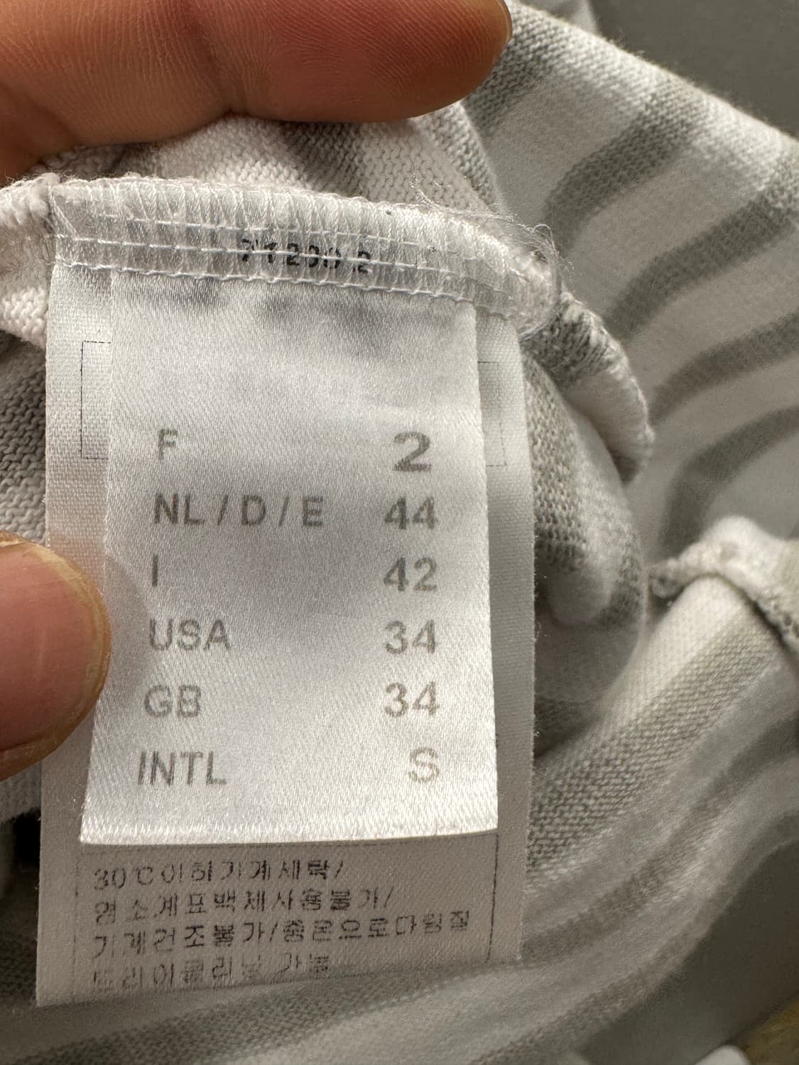 세인트 제임스 스트라이프 긴팔 티셔츠 S 상품이미지4