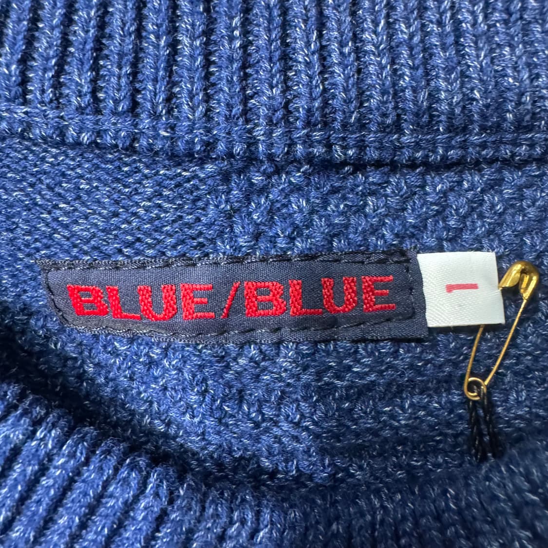 블루 블루 니트 블루 ( 100/OLD-8315 ) 상품이미지3
