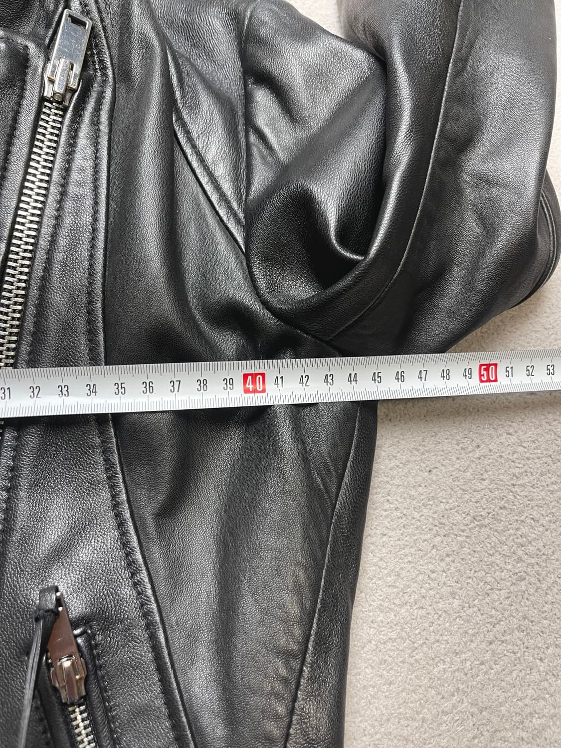 [S] MANGO 망고 양가죽 자켓 상품이미지4