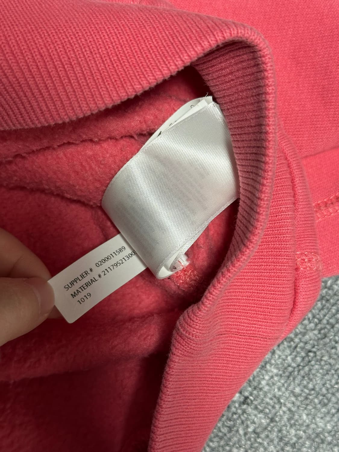 폴로 빅포니 후드티 핑크  상품이미지3