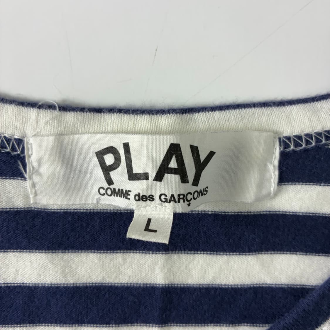 Comme Des Garcons꼼데가르송 우먼스 어글리페이스 와펜 보더티 상품이미지4