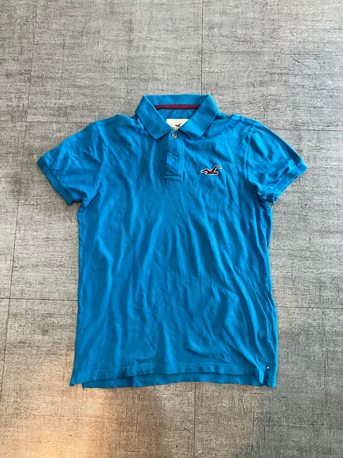 Hollister 홀리스터 핀터깔y2k 올드스쿨아메카지 반팔카라티셔츠 상품이미지1