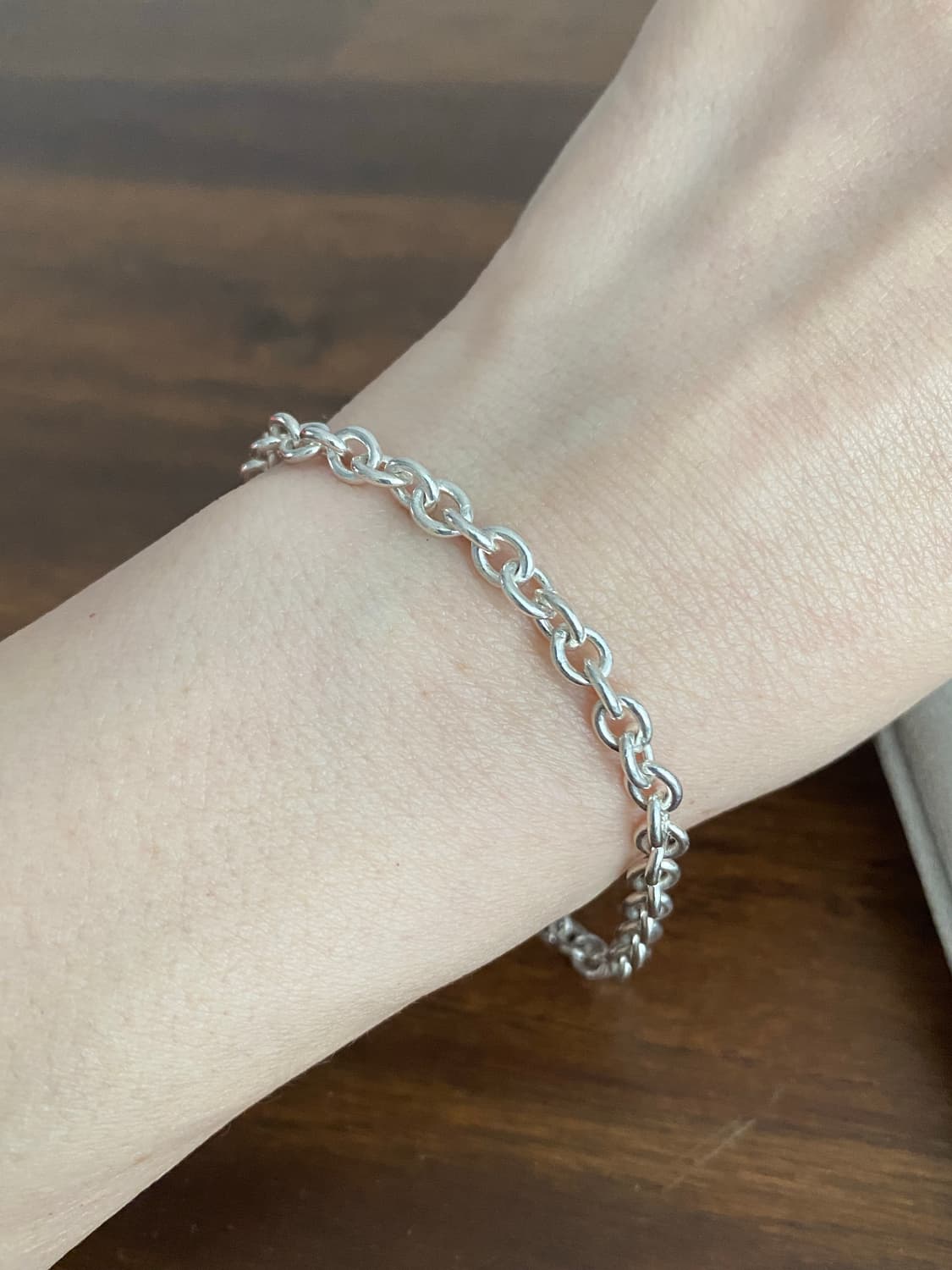 실버 체인 팔찌(925,새제품) 상품이미지5