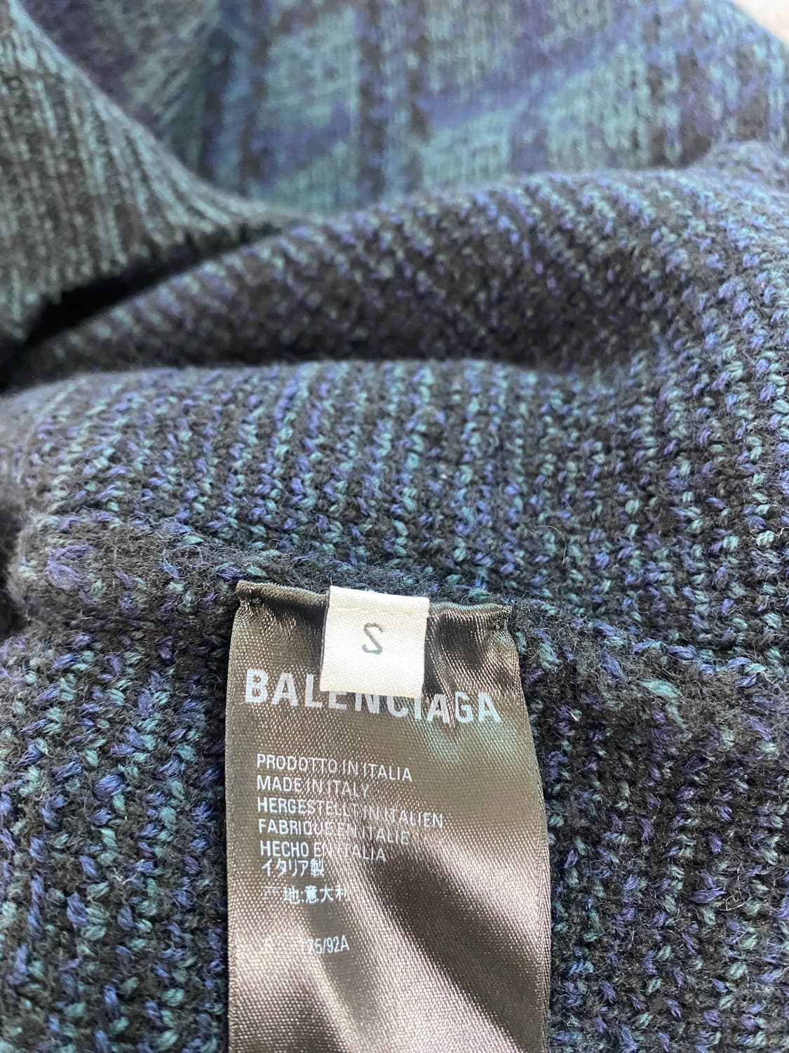 발렌시아가 레이어드 터틀넥 니트 상품이미지9