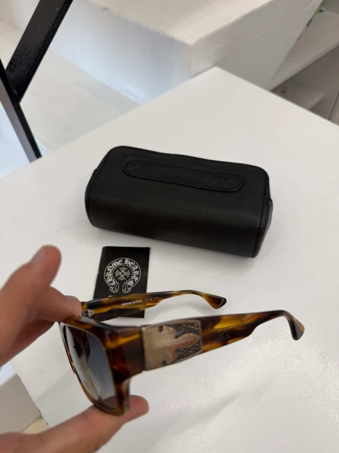 크롬하츠 G MONEY 4 톨토이즈쉘 선글라스 상품이미지1