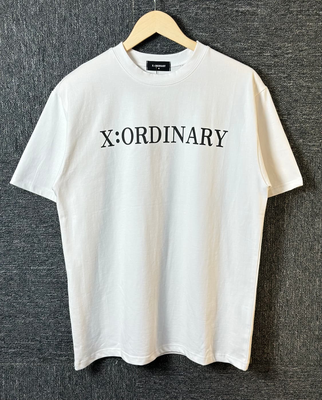 X:ORDINARY 화이트 반팔티 48 상품이미지1