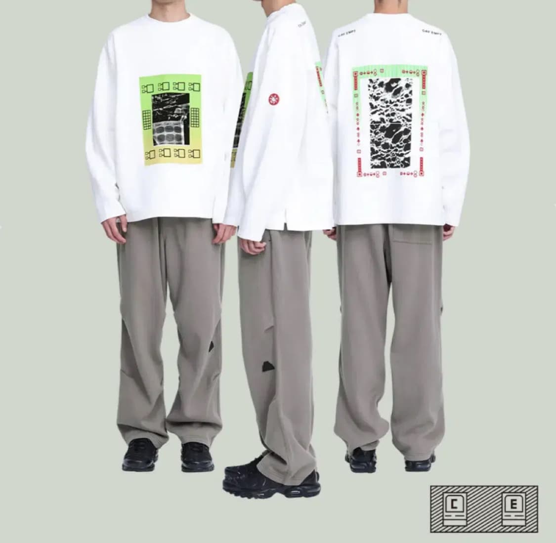 [XL] 카브엠트 CAVEMPT 니트 스웻 조거 팬츠 팝니다 상품이미지1