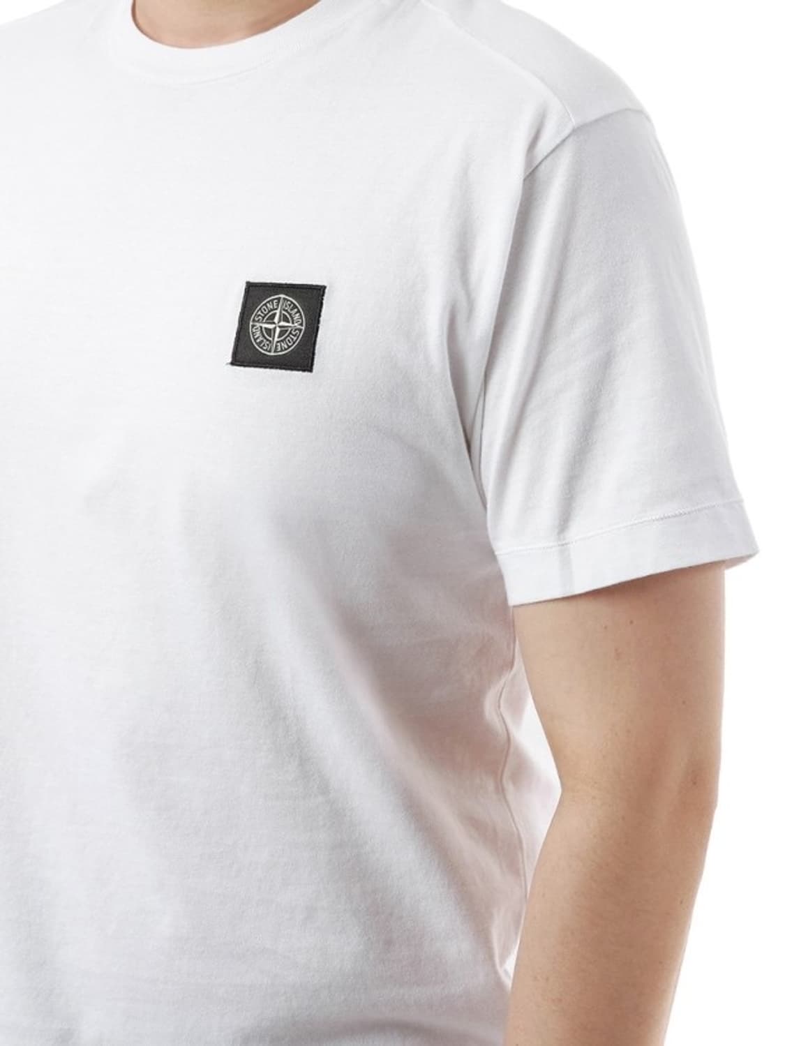 스톤아일랜드 / 패치 로고 반팔 티셔츠 화이트 /3xl 상품이미지2