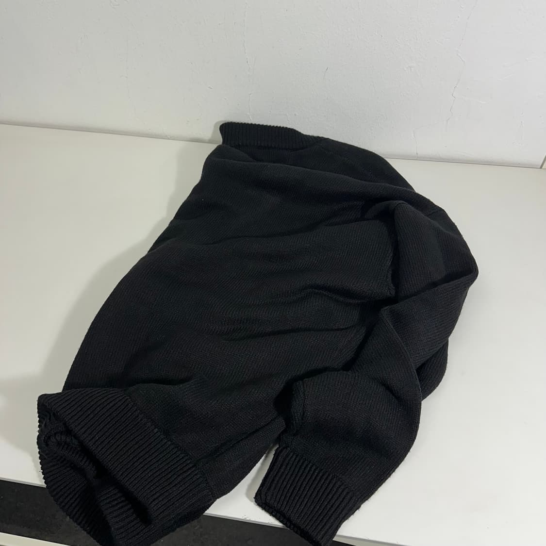 M 100 마크곤잘레스 블랙 오버핏 가디건 상품이미지5