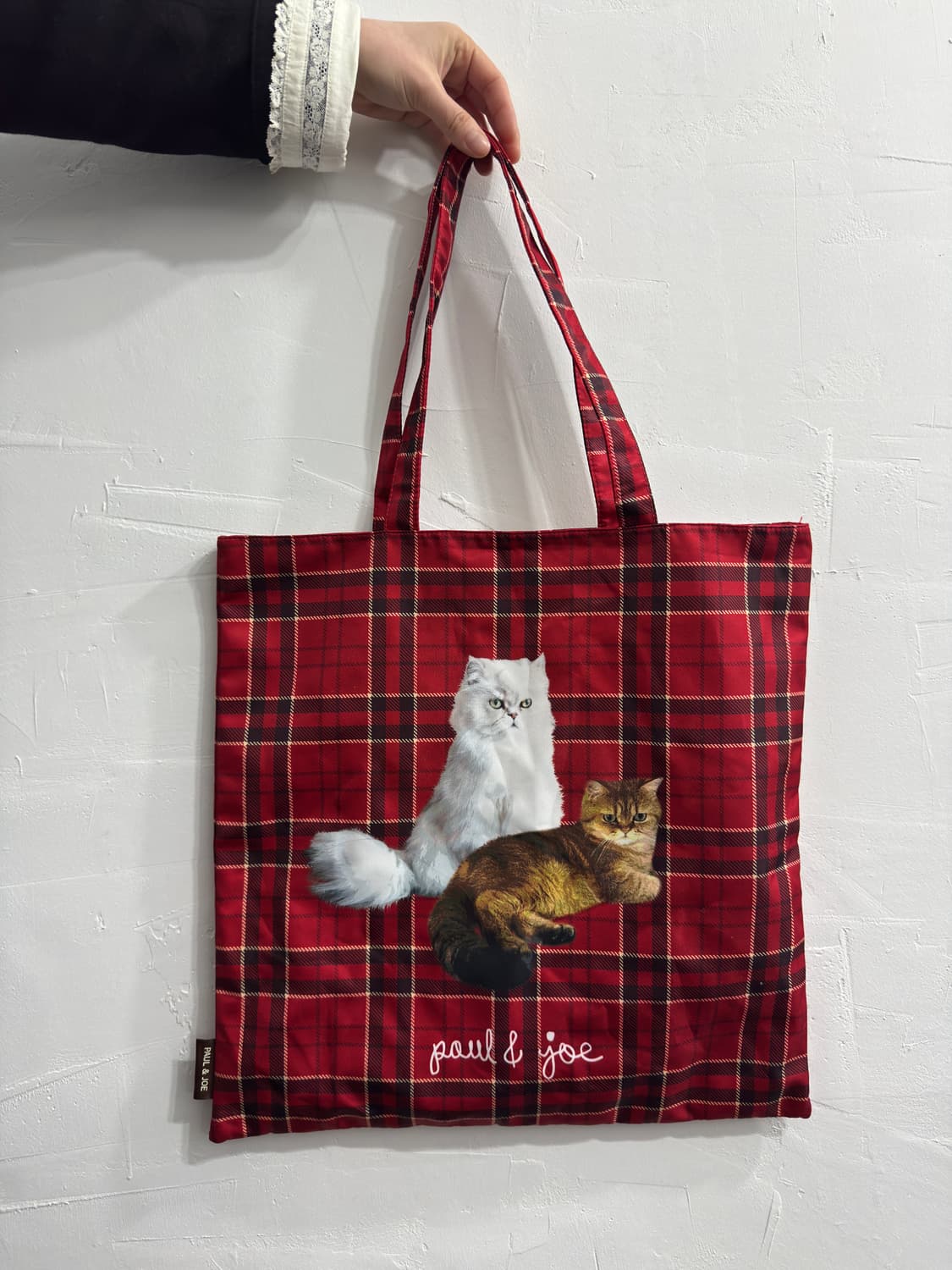 paul&joe cat check bag 상품이미지3