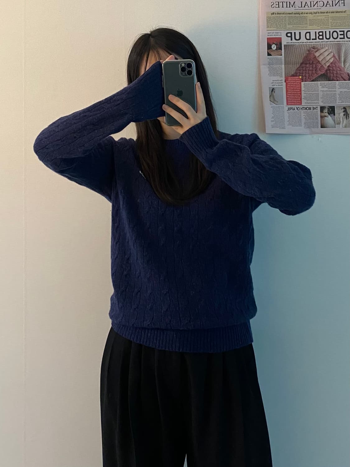 라코스테 꽈베기 니트 상품이미지2