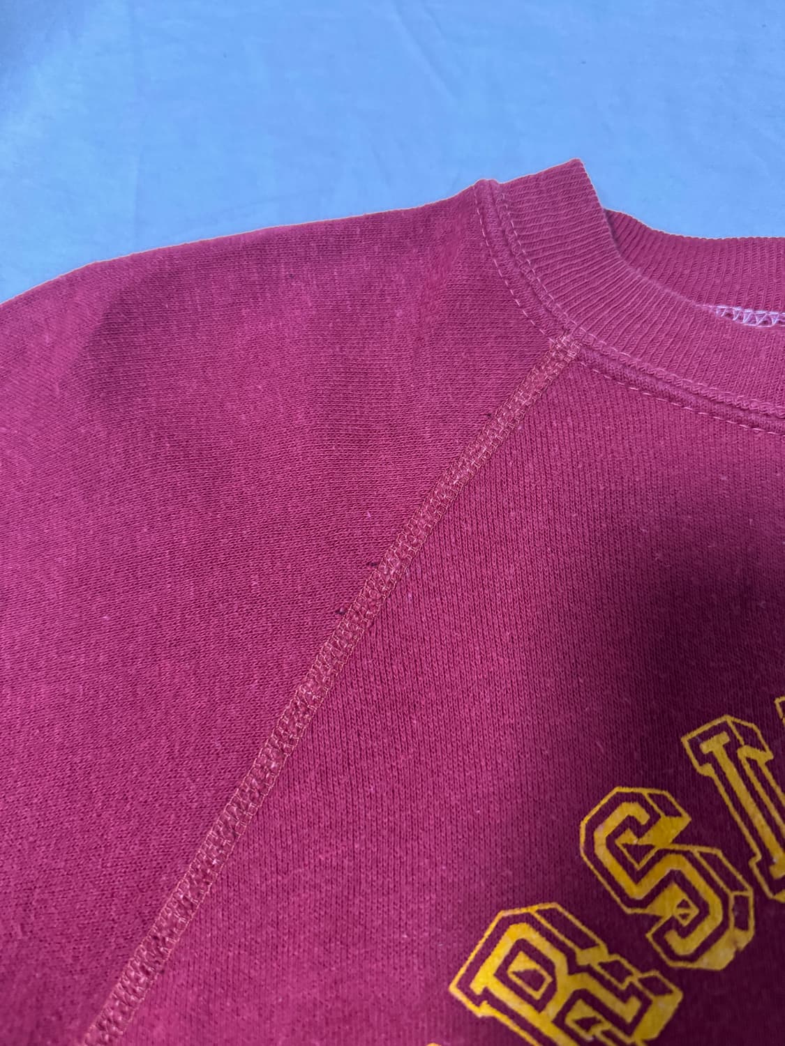 70s usa collegiate pacific 대학 스웨트셔츠  상품이미지5