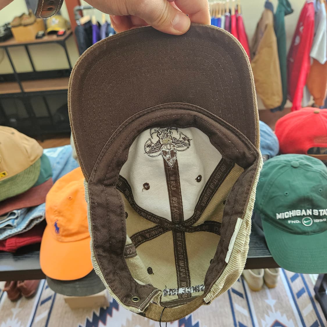 2018 미국보이스카우트 코듀로이 볼캡 상품이미지4