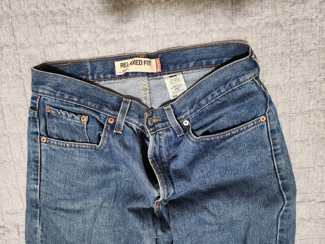 [33x30] 리바이스 550 중청 데님진 청바지 상품이미지4