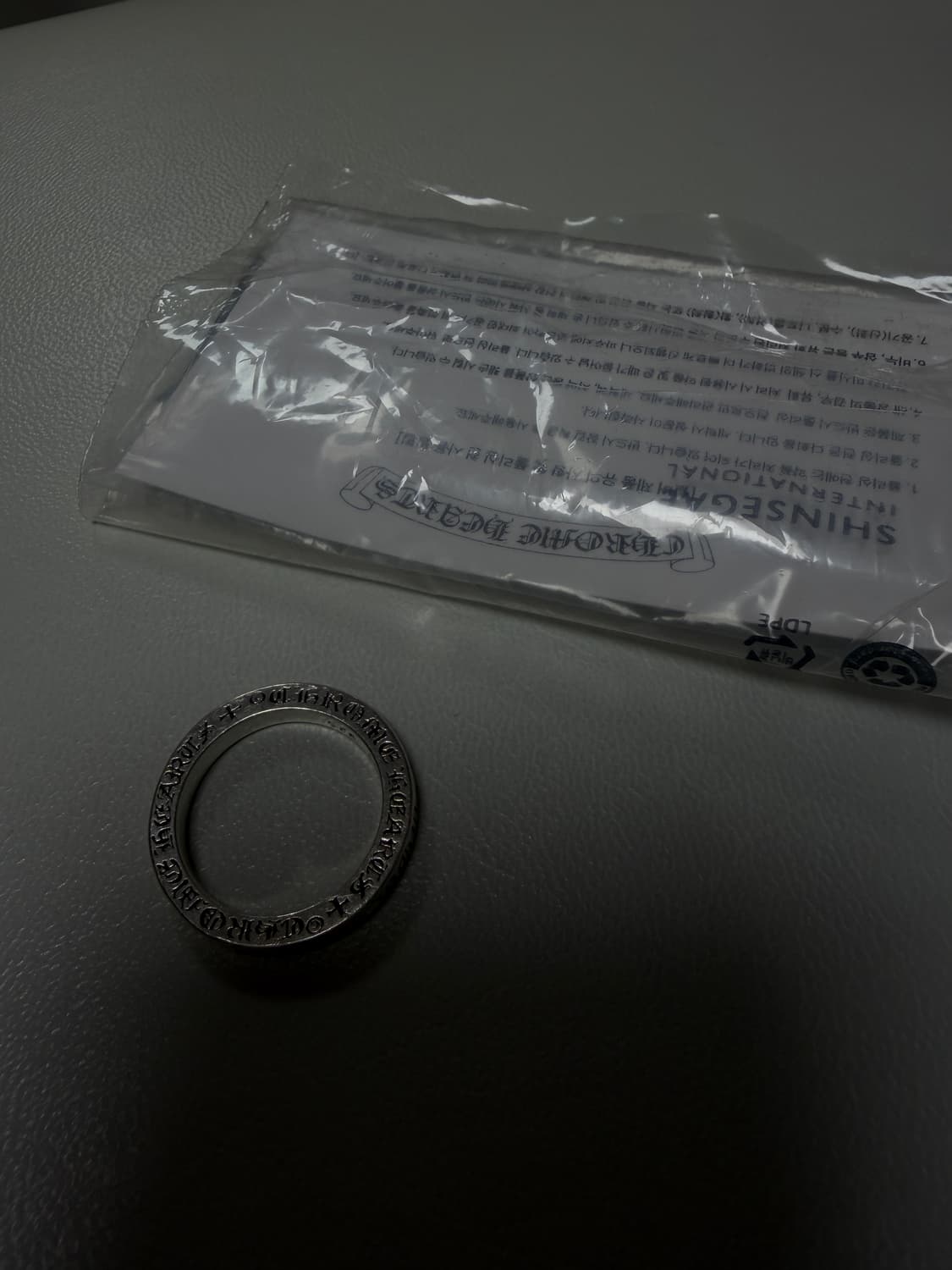 크롬하츠 스페이스링 3mm 085사이즈 us8.5 상품이미지4