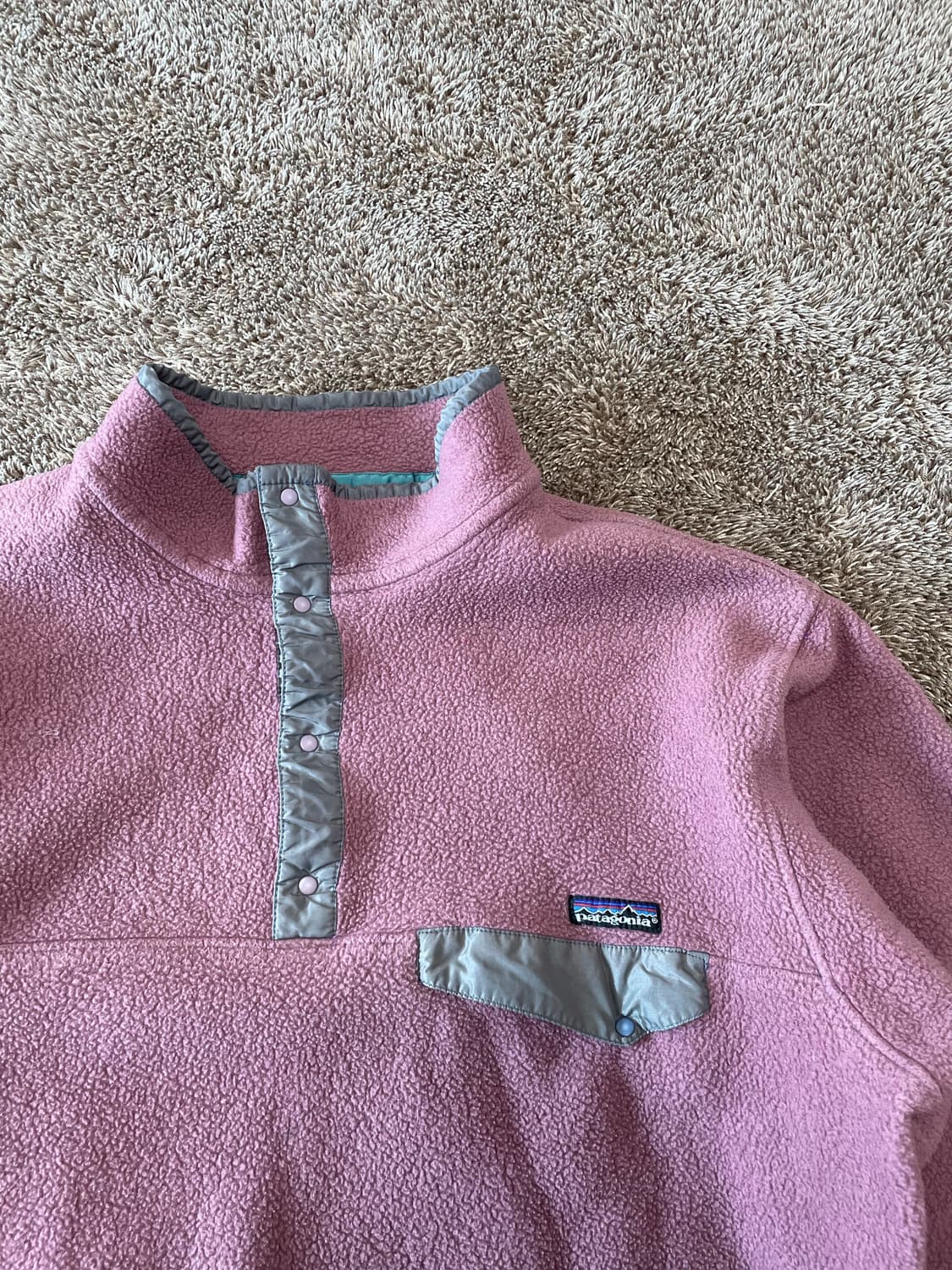 90s Patagonia synchilla 빈티지 신칠라 라벤더 상품이미지2