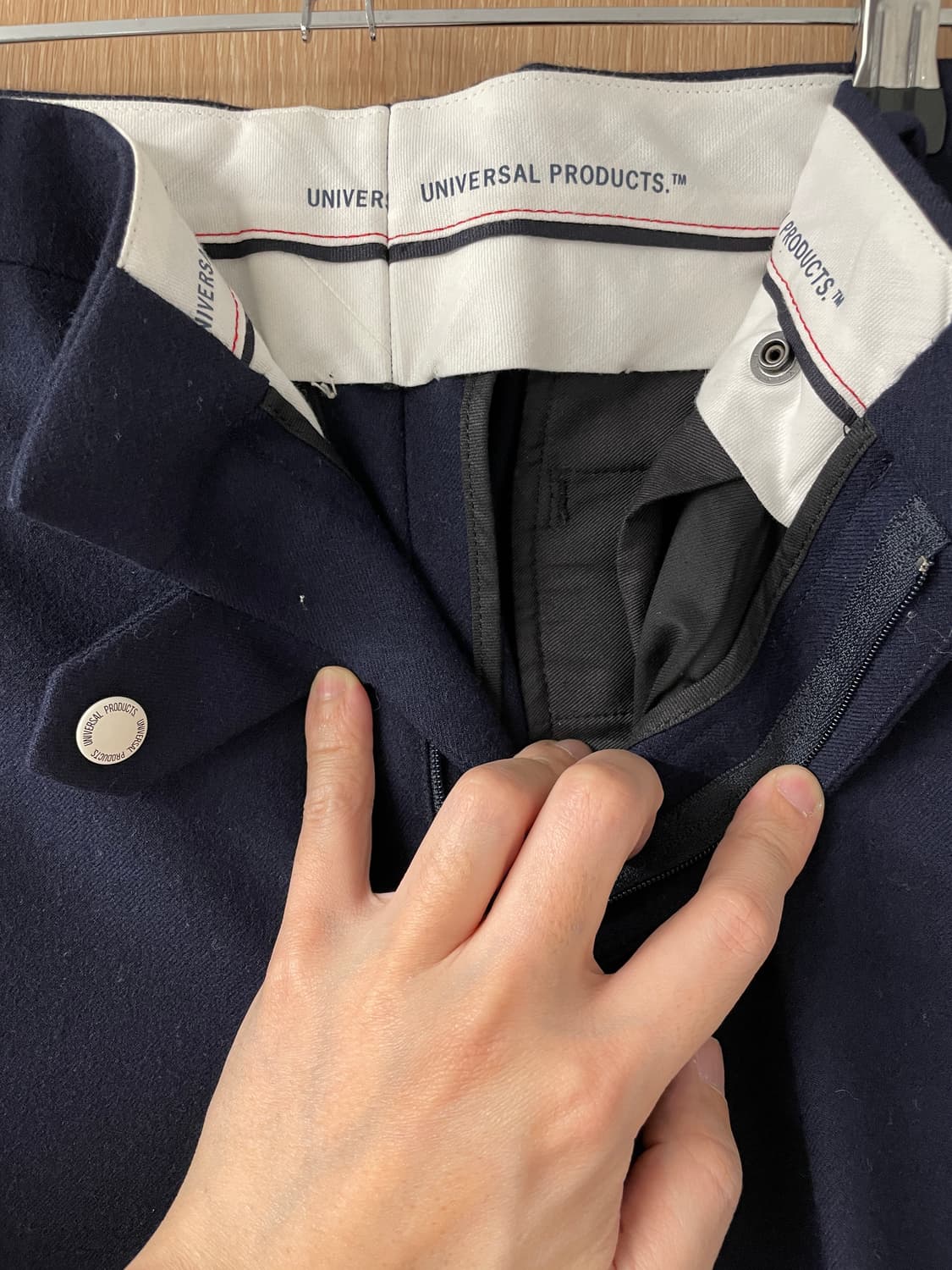 UNIVERSAL PRODUCTS Navy Twill Wool Suit 상품이미지8