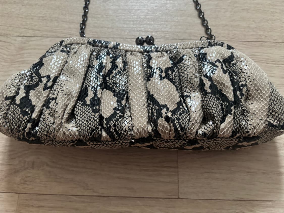 일본풍 빈티지 뱀피 가방 상품이미지2