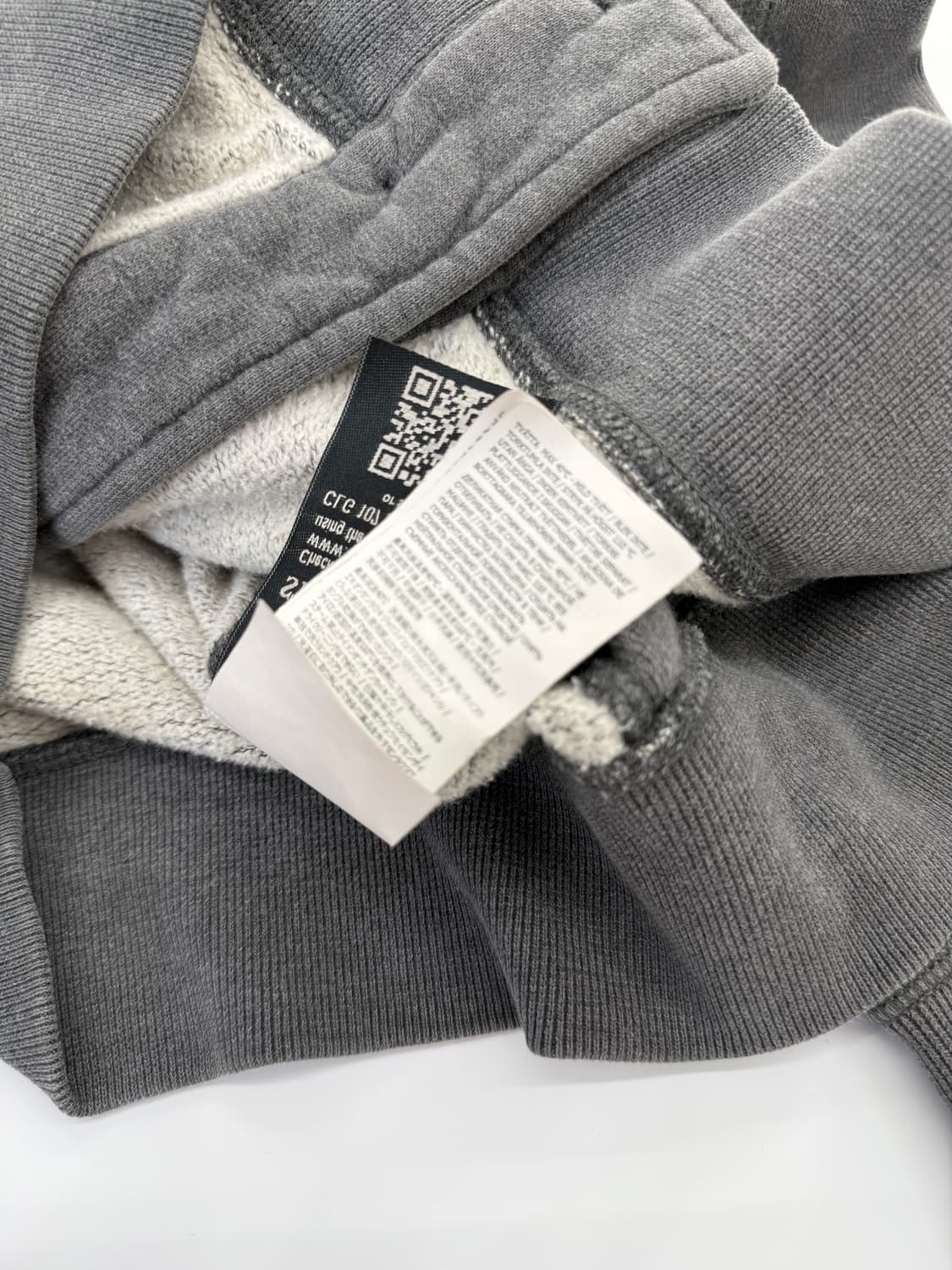 Stone Island 가먼트다잉 버튼업 하이넥 집업 스웻 자켓 상품이미지8