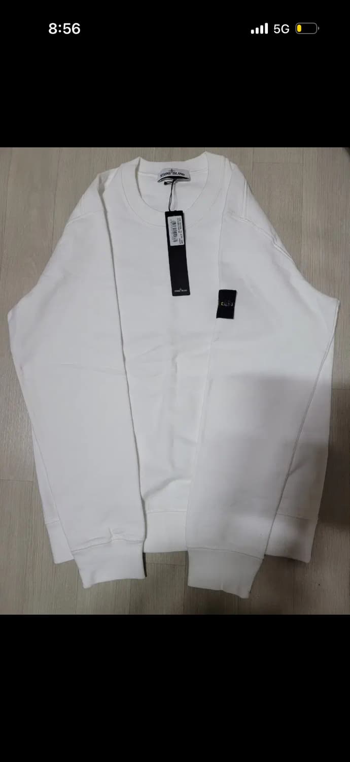 스톤아일랜드 기모 맨투맨 m (사진에 정품확인) 상품이미지1