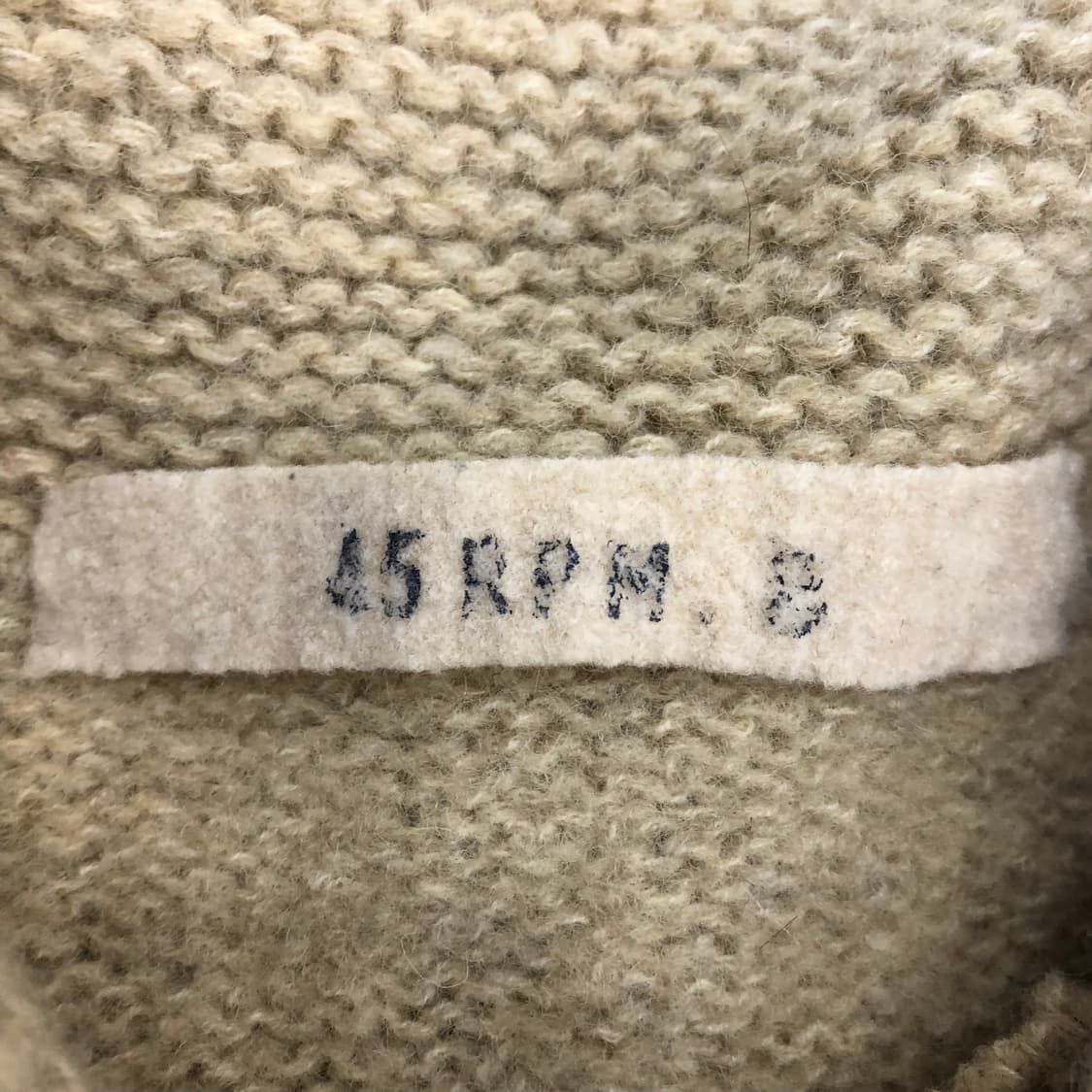 45RPM 울 니트 가디건 상품이미지4