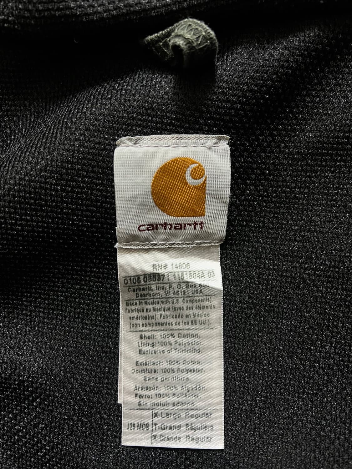 칼하트 모스그린 액티브 자켓 상품이미지5